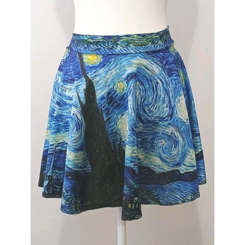 Starry Night Mini Skirt Size Medium Cosplay Costume